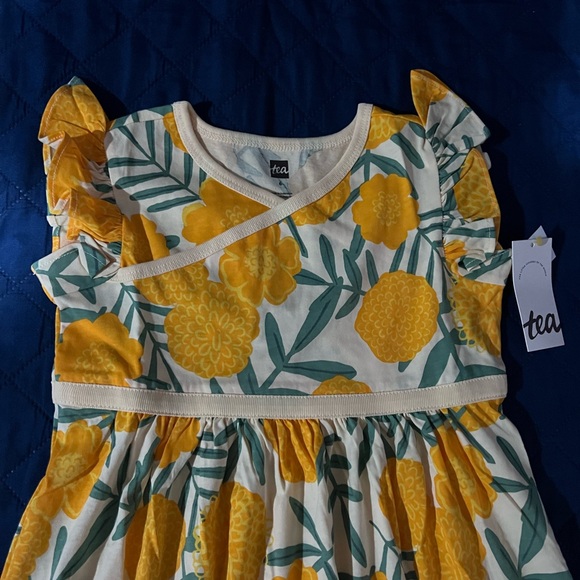 NWT Tea Collection Floral Dress - Picture 2 of 2